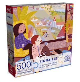 Fiona Lee Cozy Country Coffee 500pc Puzzle - ToyTime