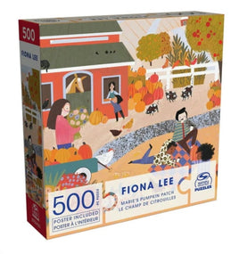Fiona Lee Marie's Pumpkin Patch 500pc Puzzle - ToyTime