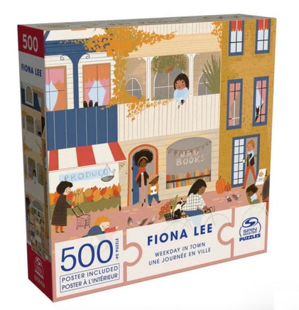 Fiona Lee Weekday In Town 500pc Puzzle - ToyTime