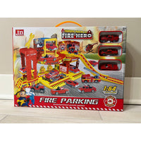 Fire Parking Play set with fire rescue - ToyTime