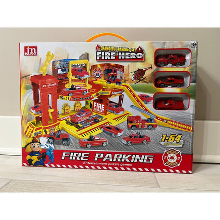 Fire Parking Play set with fire rescue - ToyTime