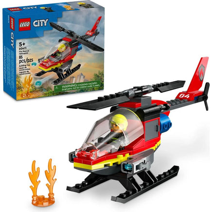 Fire rescue helicopter 60411 - ToyTime