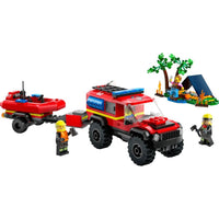 Fire truck with rescue boat 4x4 60412 - ToyTime