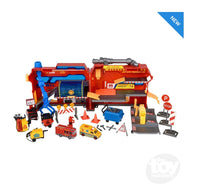 FireStation Garage Play Set - ToyTime