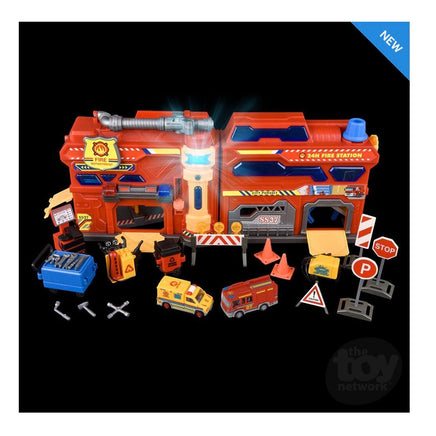 FireStation Garage Play Set - ToyTime