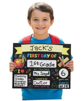 First Day Of School Sign - Whiteboard w/ Dry Erase Marker - ToyTime