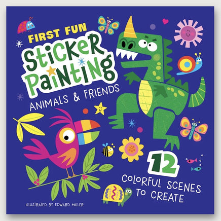 First Fun Sticker Painting Animals & Friends - ToyTime