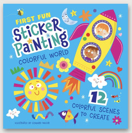 First Fun Sticker Painting Colorful World - ToyTime