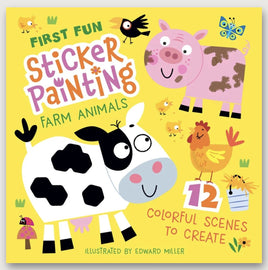 First Fun Sticker Painting Farm Animals - ToyTime