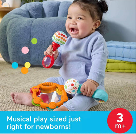 Fisher Price Tambourine & Maracas Gift Set - ToyTime