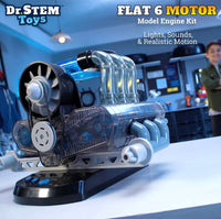 Flat 6 Motor Model Engine Kit - ToyTime