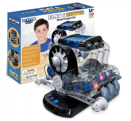 Flat 6 Motor Model Engine Kit - ToyTime