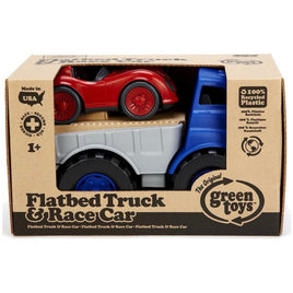 Flatbed w/Red Race Car - ToyTime