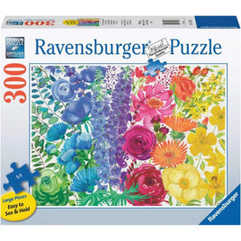 Floral Rainbow 300 pc Large Format - ToyTime