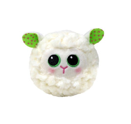 Flouncey White Lamb Beanie Bouncer - ToyTime