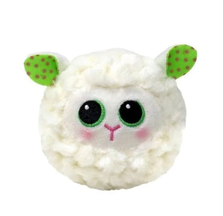 Flouncey White Lamb Beanie Bouncer - ToyTime