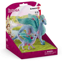 Flower Dragon And Baby 70592...@Schleich - ToyTime