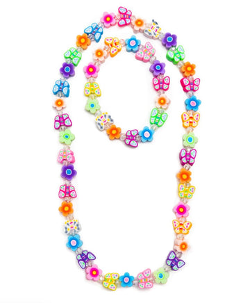 Flutter Flowers Necklace and Bracelet Set - ToyTime
