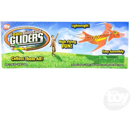 Foam Dinosaur Gliders...@Toy Network - ToyTime