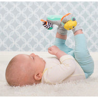 Foot Rattles - Zebra/Tiger - ToyTime