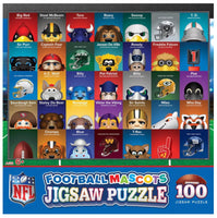 Football Mascots 100pcs Jigsaw Puzzle - ToyTime