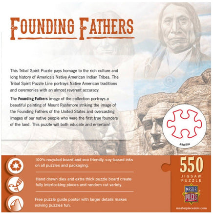 Founding Fathers 550pc Puzzle…@Masterpcs - ToyTime