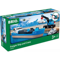 Freight Ship and Crane - ToyTime