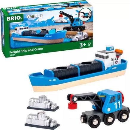 Freight Ship and Crane - ToyTime