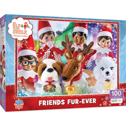 Friends fur - ever Elf on the Shelf 100pc puzzle - ToyTime