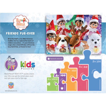 Friends fur - ever Elf on the Shelf 100pc puzzle - ToyTime