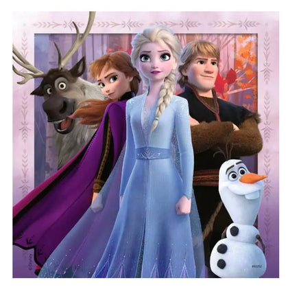 Frozen The Journey Starts 3 x 49pc Puzzle - ToyTime