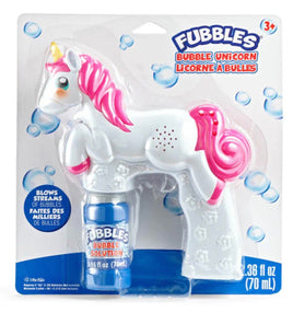 Fubbles unicorn bubble blower - ToyTime