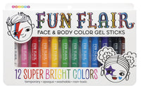 Fun Flair Face and Body Color Gel Sticks - ToyTime