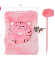 Furry Friends Squishy Journal, Cat Assorted - ToyTime