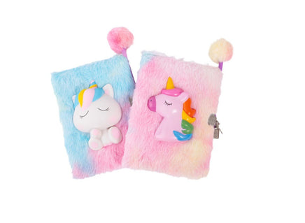 Furry Friends Squishy Journal, Unicorn Assorted - ToyTime