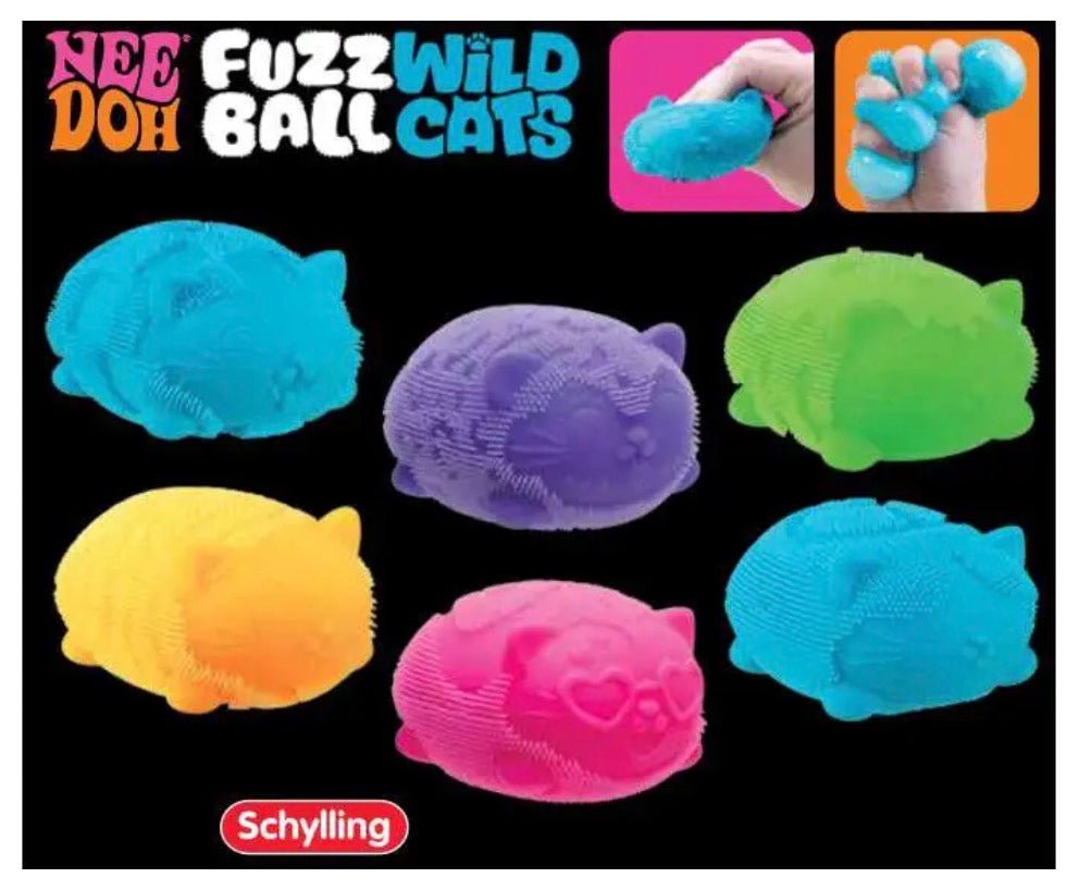 Fuzzball Sweets Fuzzball WildCats NeeDoh - Ultimate Stress Relief Toy| ToyTime