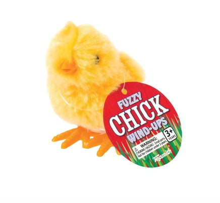 Fuzzy Chick Wind Up Toy - ToyTime