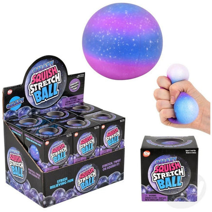 Galaxy Squish Stretch Ball...@Toy Network - ToyTime