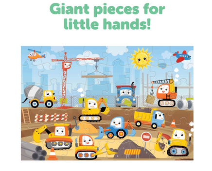 Giant Construction Floor Puzzle - ToyTime