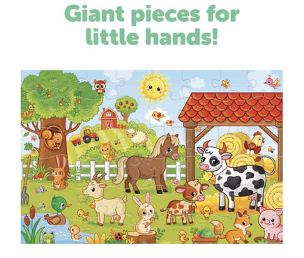 Giant Farm Floor Puzzle - ToyTime