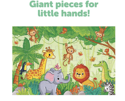 Giant Jungle Floor Puzzle - ToyTime