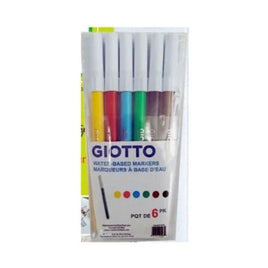 Giotto Water Base markers small 6 pcs - ToyTime