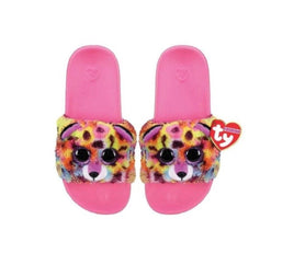 Giselle Leopard Slippers slides Small - ToyTime