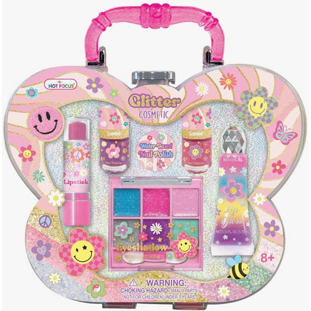 Glitter Cosmetic groovy flower - ToyTime