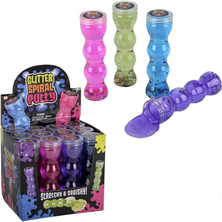 Glitter Spiral Putty - ToyTime