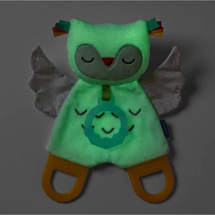 Glow - In - The - Dark Cuddly Teether - Owl - ToyTime