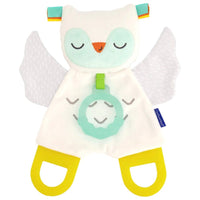 Glow - In - The - Dark Cuddly Teether - Owl - ToyTime