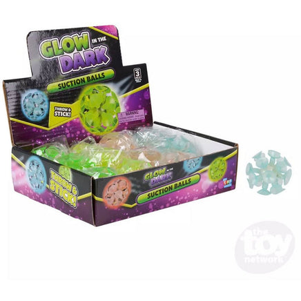 Glow In The Dark Suction Balls - ToyTime