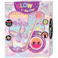 Glow in the dark ti dye butterfly slime art - ToyTime