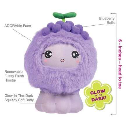 Glow Jelly Plush Toy - Goofy Grape - ToyTime